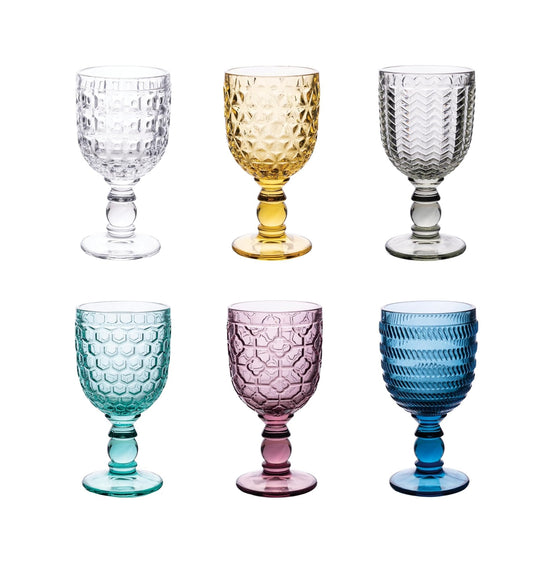 Calici colorati GEOMERIE Villa D'Este
