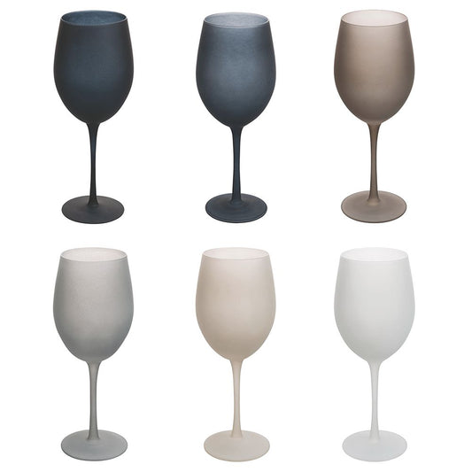 Set 6 calici 650 ml frosted, Happy Hour Stones Villa d Este Home Tivoli