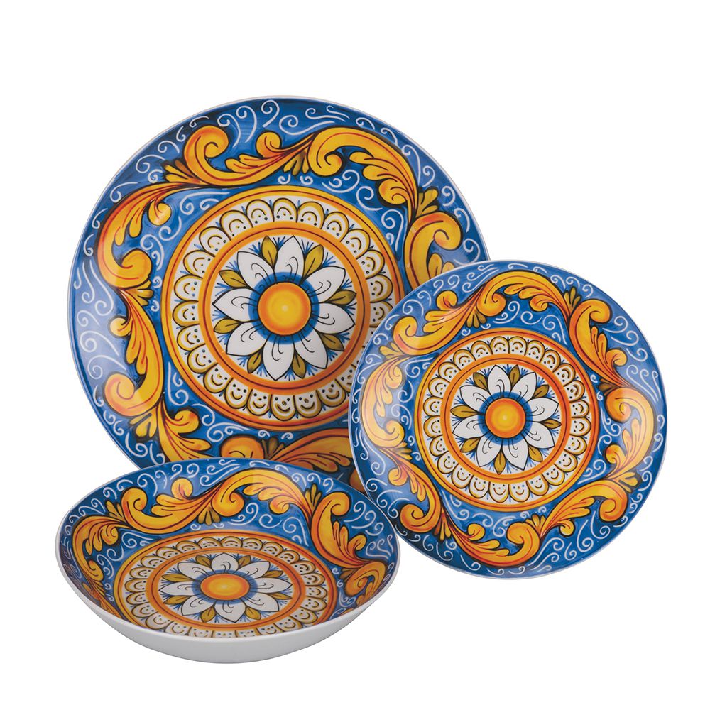 Villa d Este Home Tivoli Servizio piatti 18 pezzi in porcellana, La Tradizione