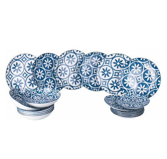 Servizio piatti 18 pz. PAXOS VILLA D'ESTE HOME TIVOLI