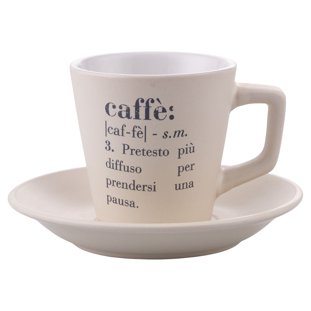 Villa d Este Home Tivoli Set 6 tazzine caffè 100 ml con stand Victionary