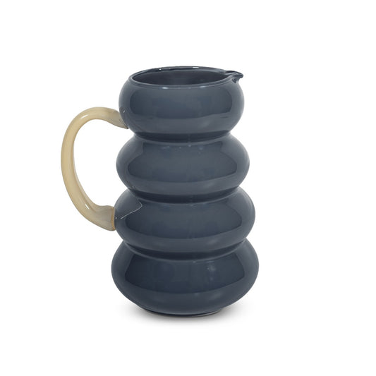 Brocca in vetro. Capacità 1.5L. Colore blu. WD LIFESTYLE