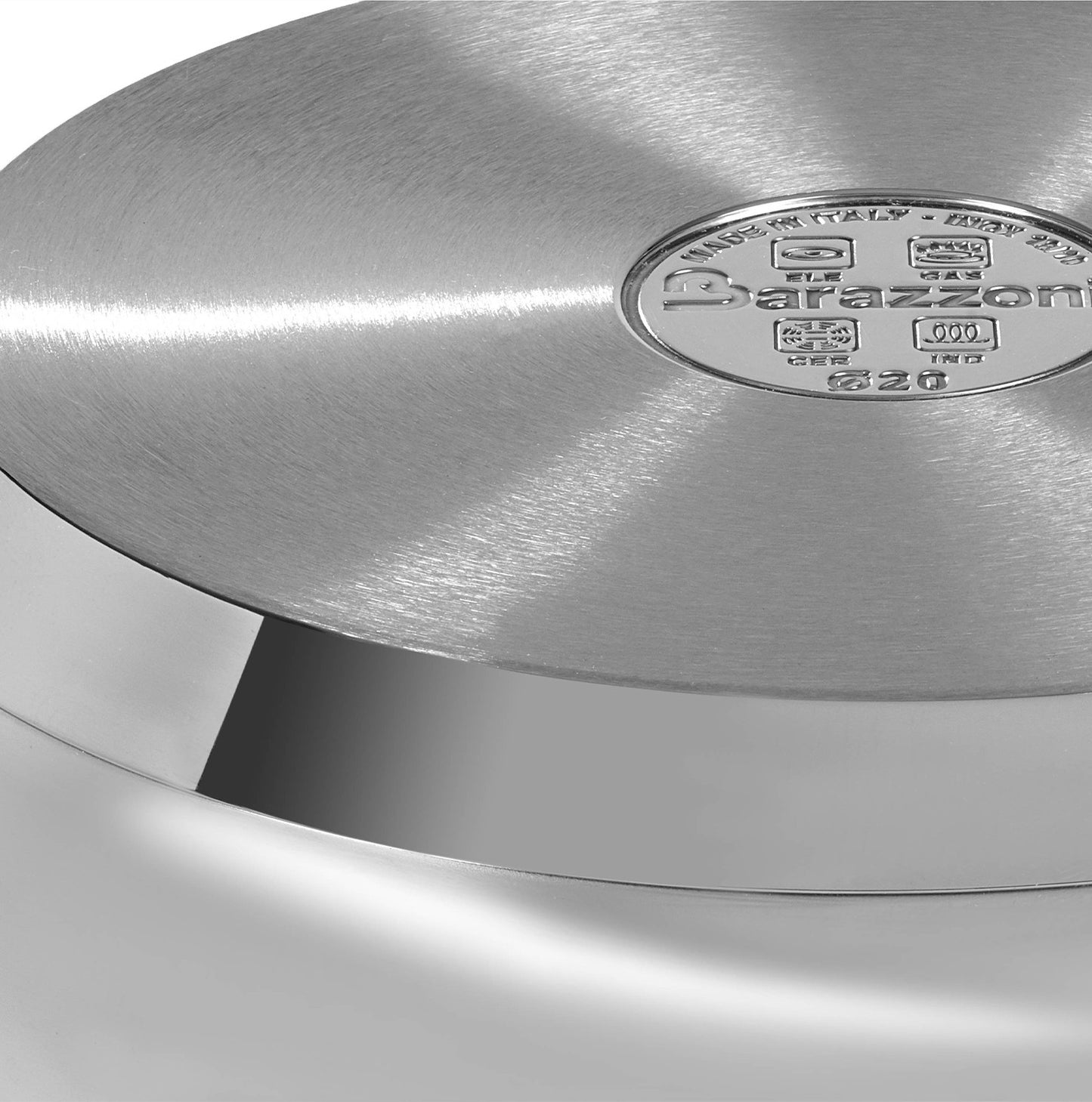 Batteria Barazzoni CHEF LINE 9 pz. acciaio inox 18/10