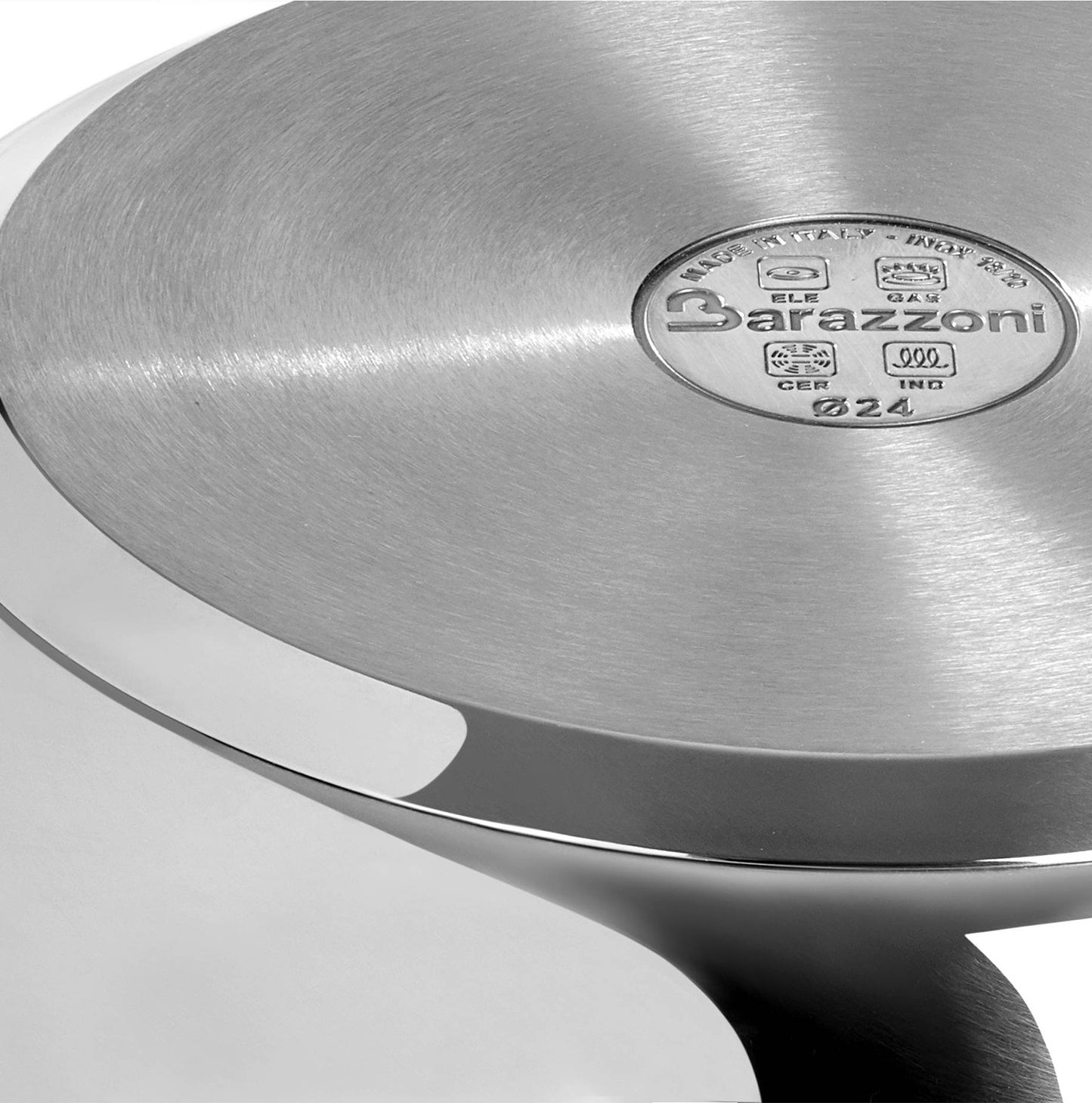 Batteria Barazzoni Sapore Italiano 11 pz acciao inox 18/10