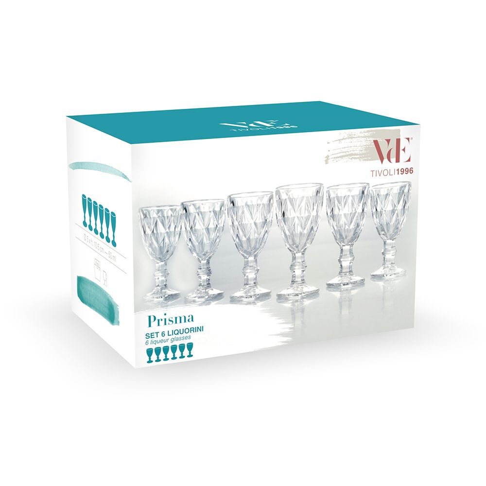 Villa d Este Home Tivoli Set 6 liquorini 50 ml, Prisma