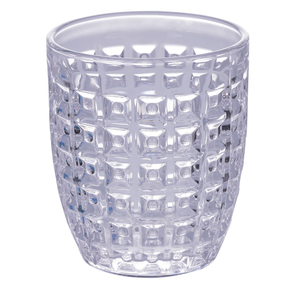 Villa d Este Home Tivoli Set 6 bicchieri acqua 320 ml in vetro colorato Geometrie Ocean