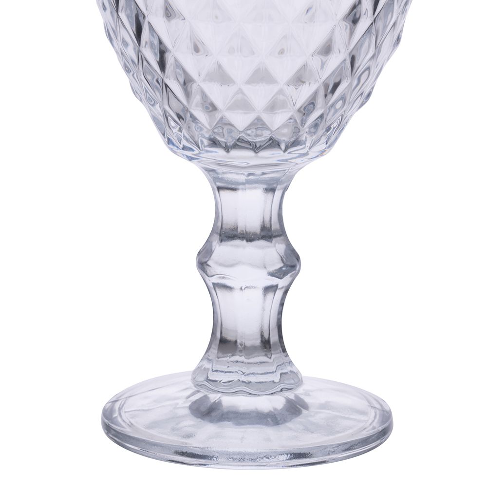 Villa d Este Home Tivoli Set 6 calici vino 340 ml in vetro, Madame