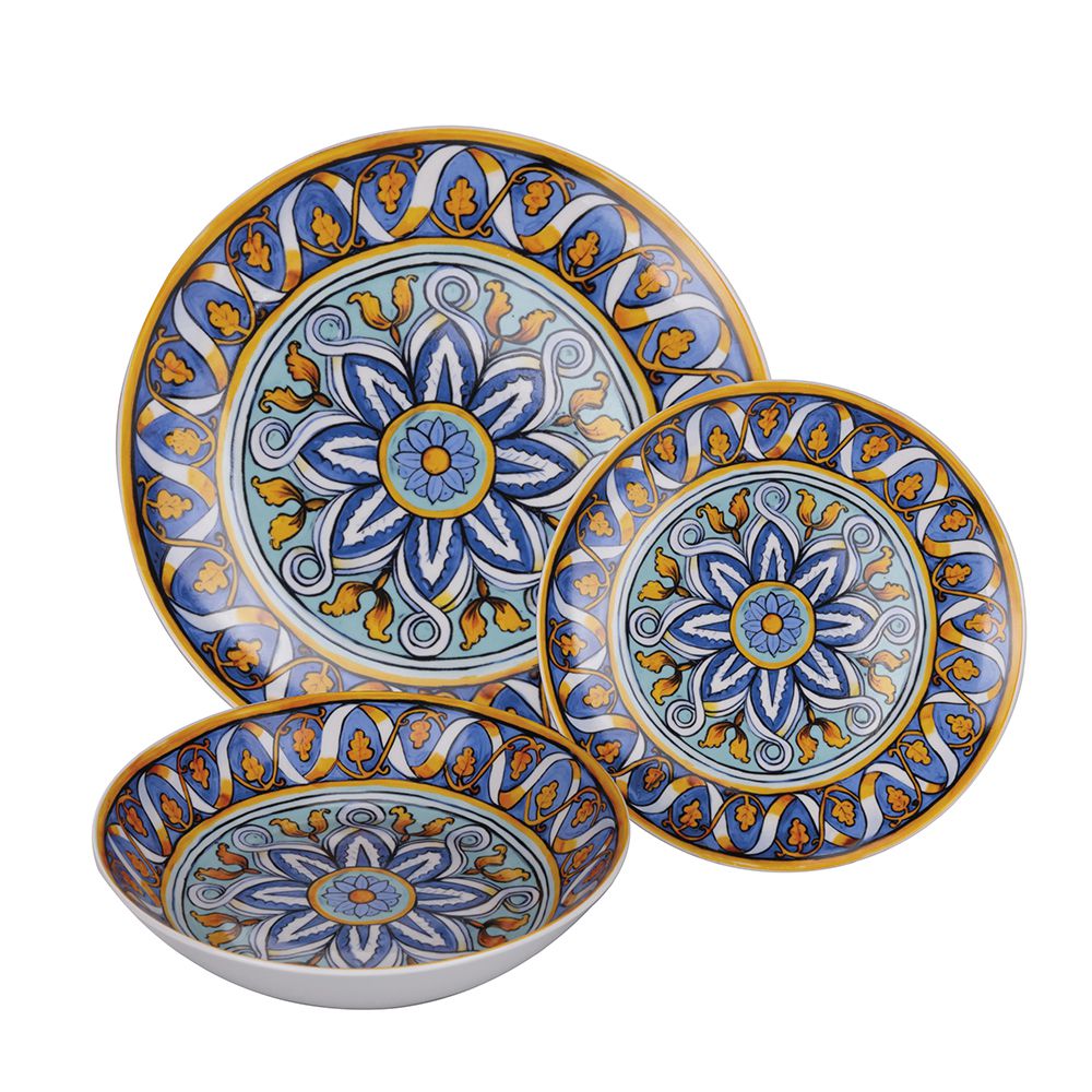 Villa d Este Home Tivoli Servizio piatti 18 pezzi in porcellana, La Tradizione