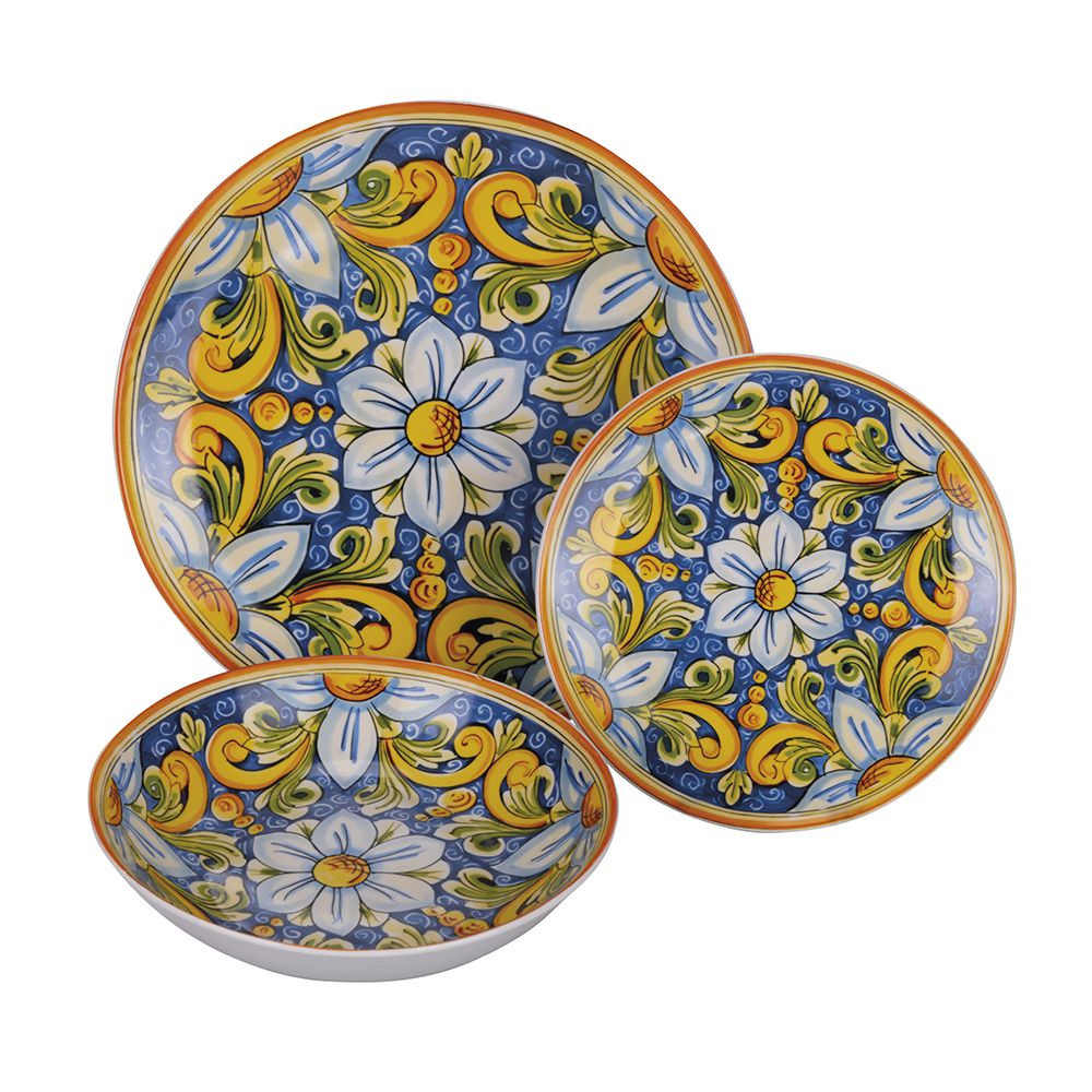 Villa d Este Home Tivoli Servizio piatti 18 pezzi in porcellana, La Tradizione