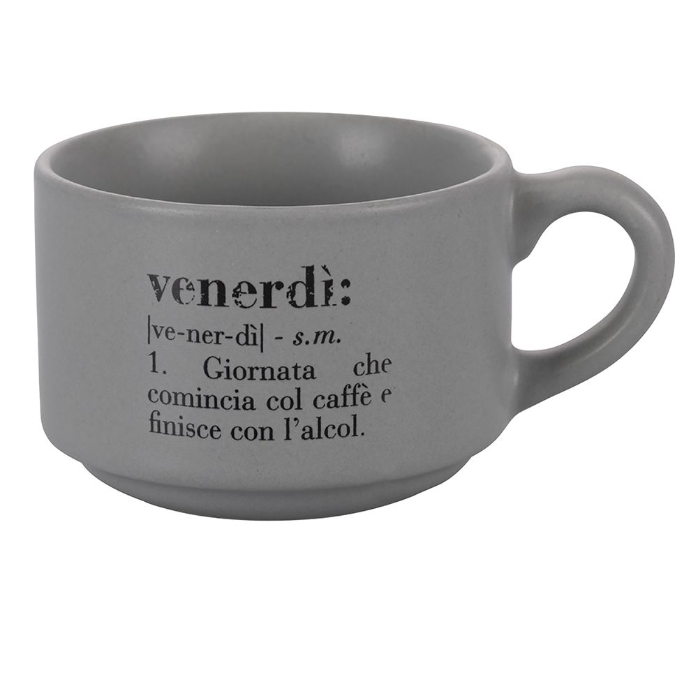 Set 6 tazzine caffè 90 ml con stand Villa d'Este Victionary Week