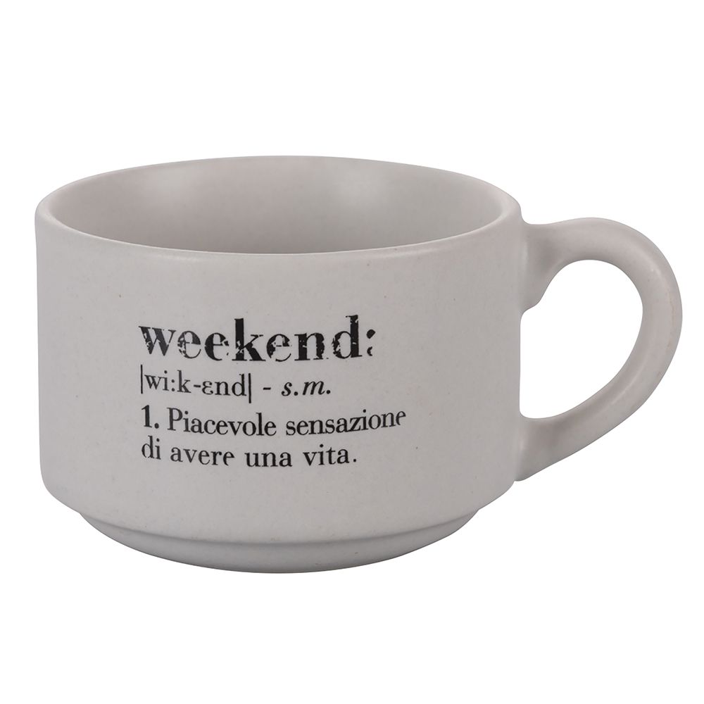 Set 6 tazzine caffè 90 ml con stand Villa d'Este Victionary Week
